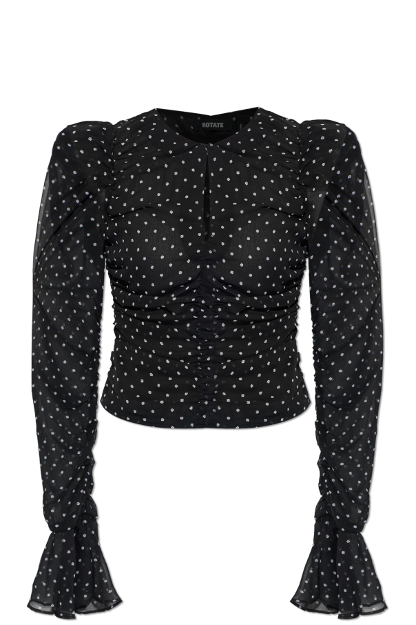 ROTATE Top with ruching