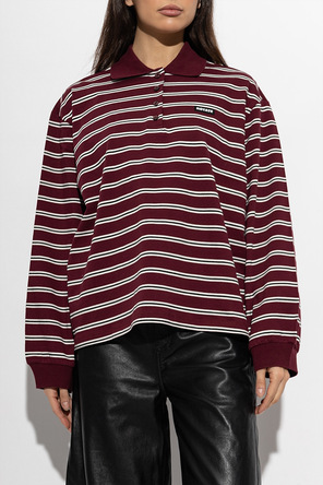 ROTATE Striped polo