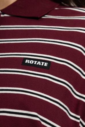 ROTATE Striped polo