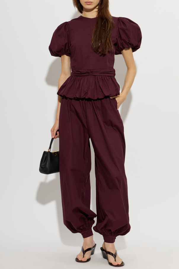 ROTATE Draped top