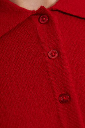 ROTATE Polo de lana con mangas largas