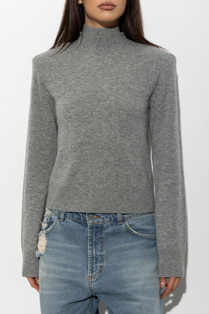 ROTATE Wool sweater with shoulder pads