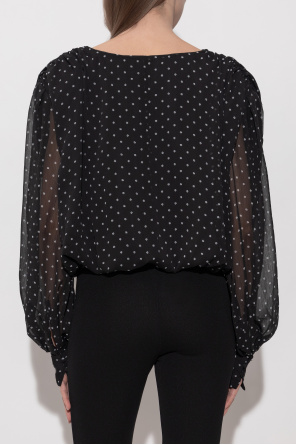 ROTATE V-neck top