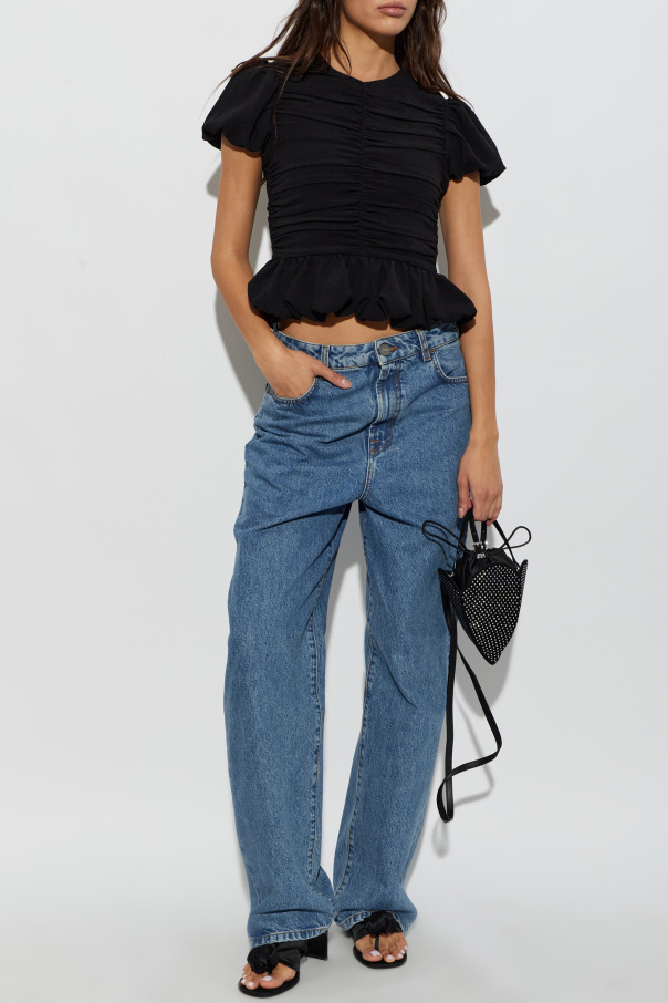 ROTATE Draped top