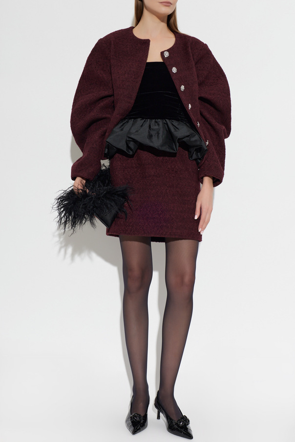 ROTATE Top con peplum