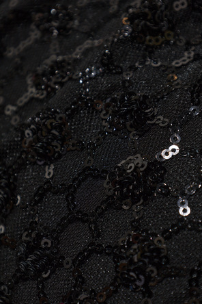 ROTATE Sequinned top with peplum