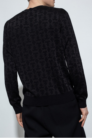 FERRAGAMO Sweater with Gancini motif