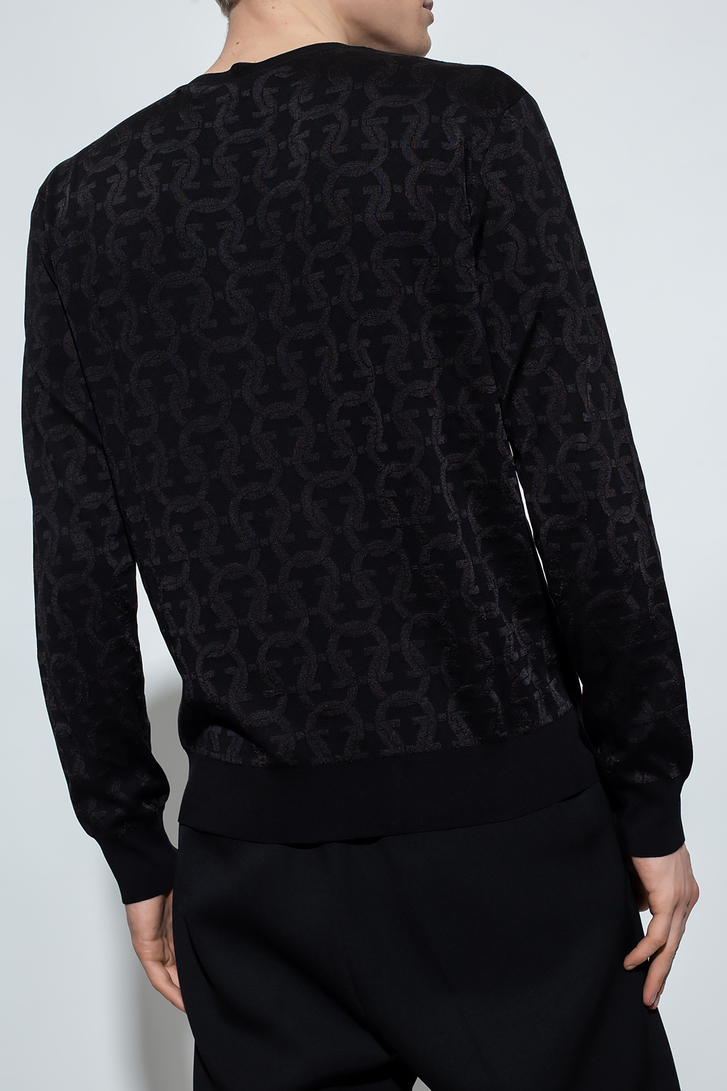 Salvatore Ferragamo Sweater with Gancini motif