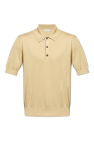 FERRAGAMO beige Silk polo