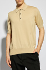 FERRAGAMO beige Silk polo