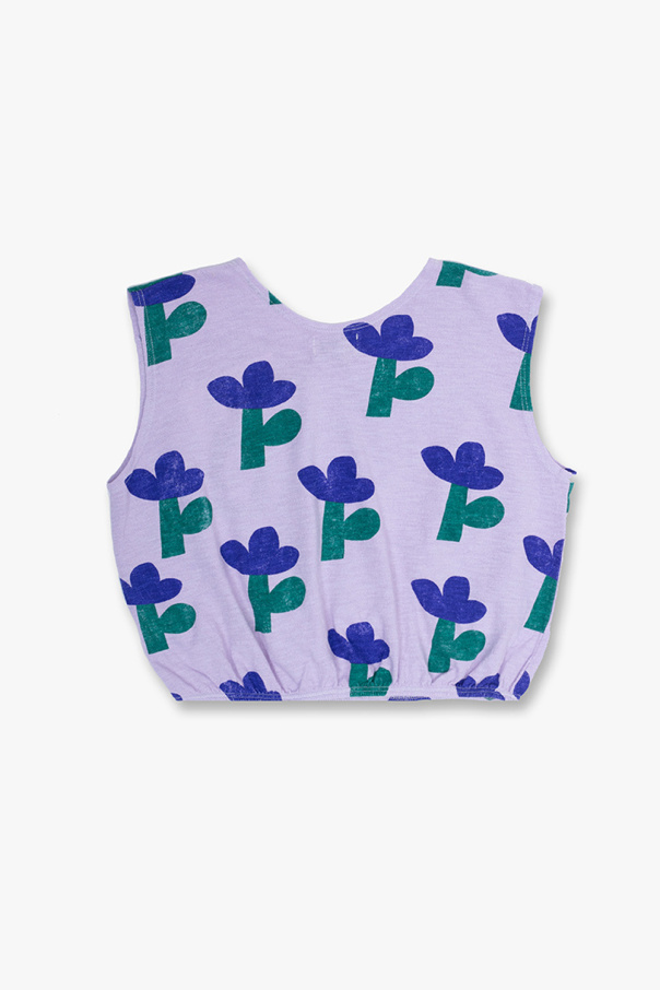 Bobo Choses PURPLE Top with floral motif