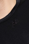 Courrèges BLACK Sleeveless T-shirt