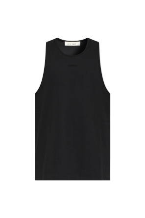 Camiseta de canalé sin mangas