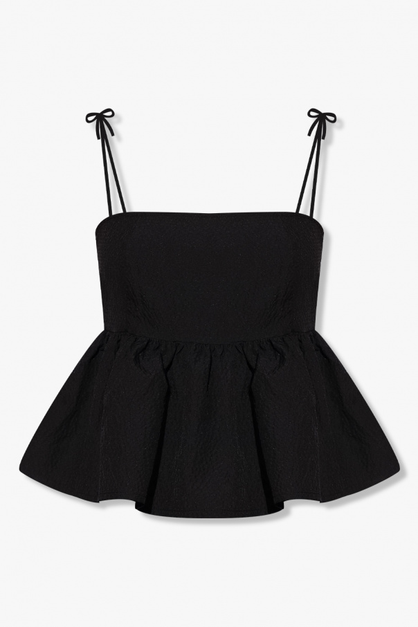 Notes Du Nord ‘Eve’ top with ruffle
