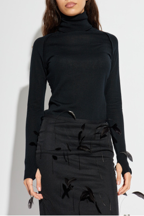 Victoria Beckham Turtleneck mit schmaler Passform