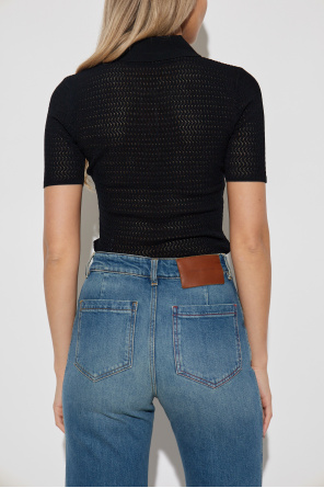 Victoria Beckham Patterned polo