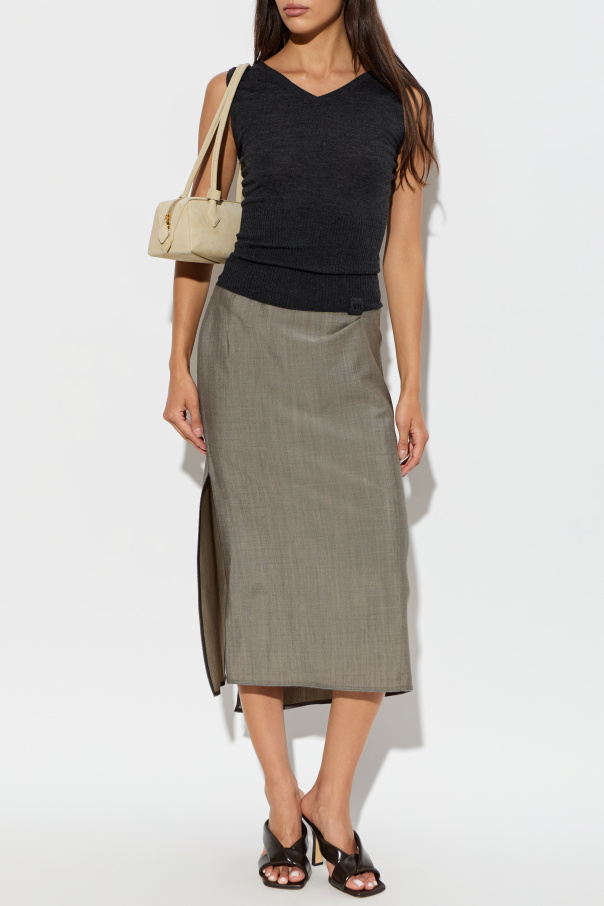 Victoria Beckham Wool top with V-neck