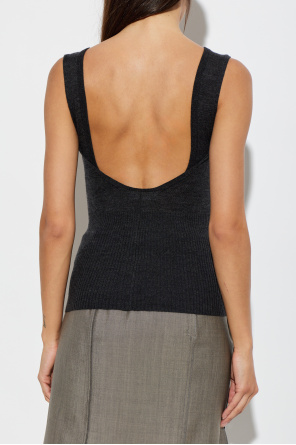 Victoria Beckham Wool top with V-neck