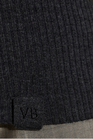 Victoria Beckham Wool top with V-neck