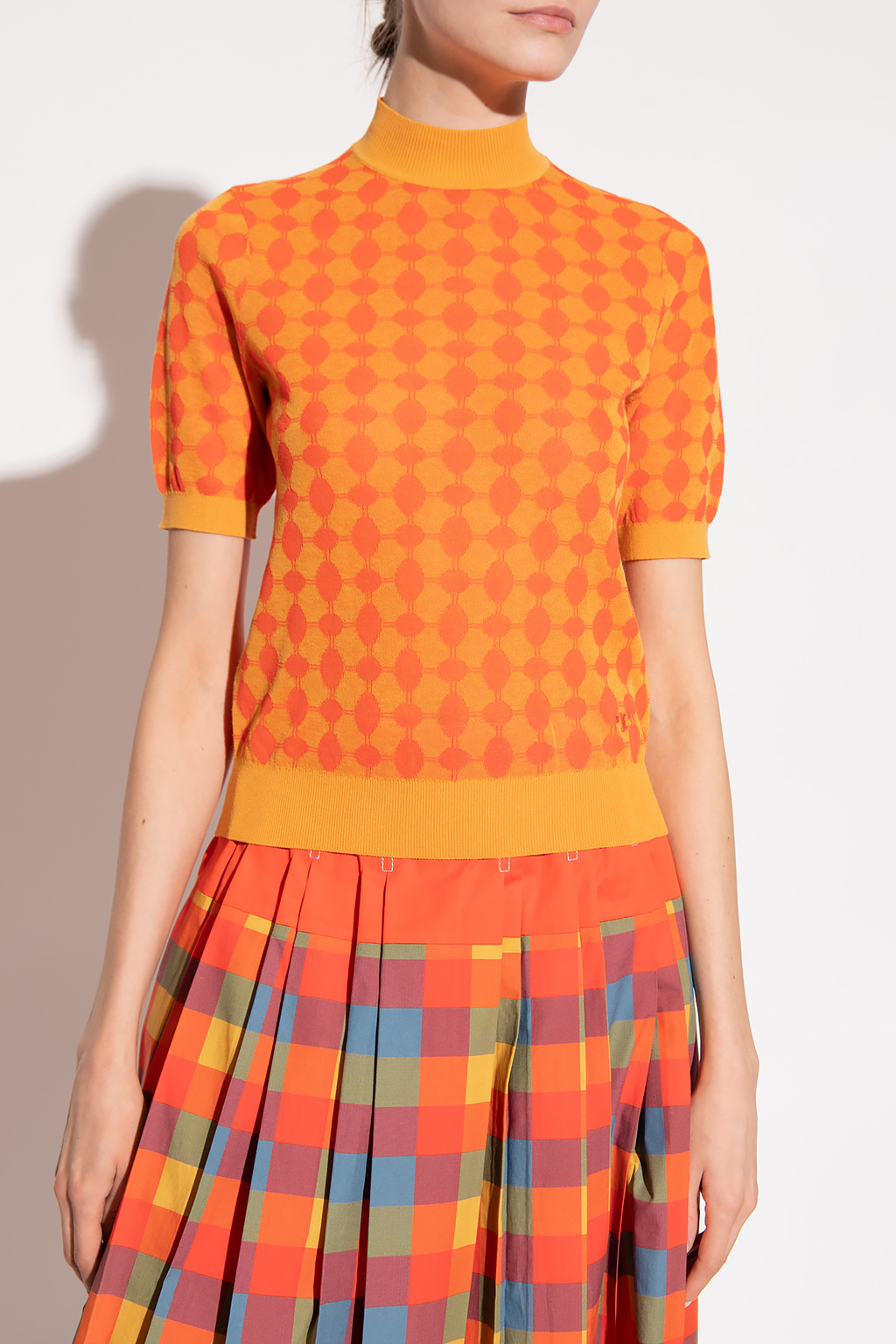 Tory Burch Top with geometric pattern