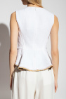 Tory Burch Tweed sleeveless top