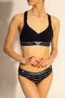 Emporio Armani Sports bra with logo