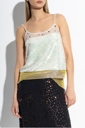 Tory Burch Sequin Top