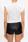 Vivienne Westwood WHITE Asymmetric tank top with logo