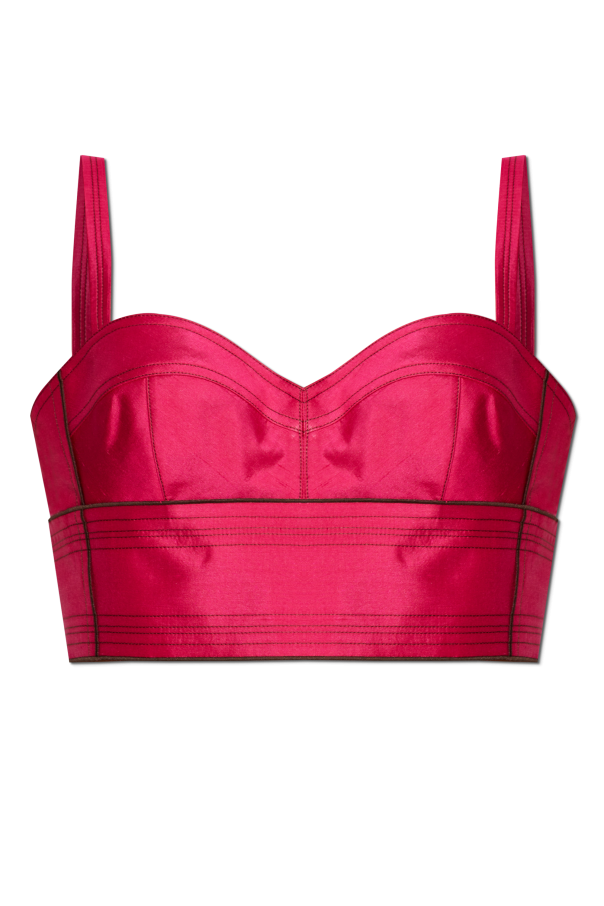 Short spaghetti strap top, zdjęcie 1 Short spaghetti strap top od Tory Burch