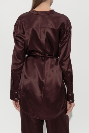 Tory Burch Satin top with decorative cord