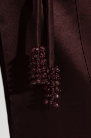 Tory Burch Satin top with decorative cord