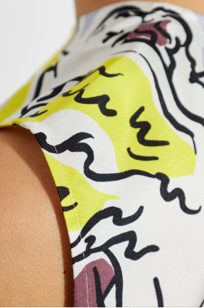 Tory Burch Jedwabny top z szalem