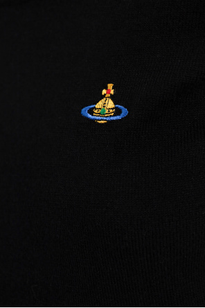 Vivienne Westwood Wełniany top z logo
