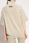 Fear Of God Essentials Velour TOPS sweatshirt with standing collar