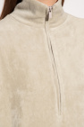 Fear Of God Essentials Velour TOPS sweatshirt with standing collar