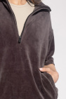 Fear Of God Essentials Velour sweatshirt with standing collar