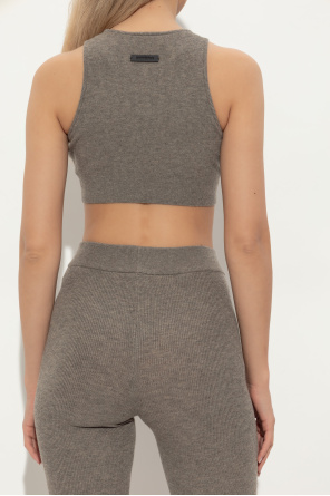 Fear Of God Essentials Top corto de punto