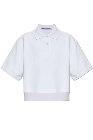 Polo corto con logo