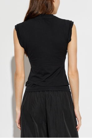 Alexander Wang Top con frunces