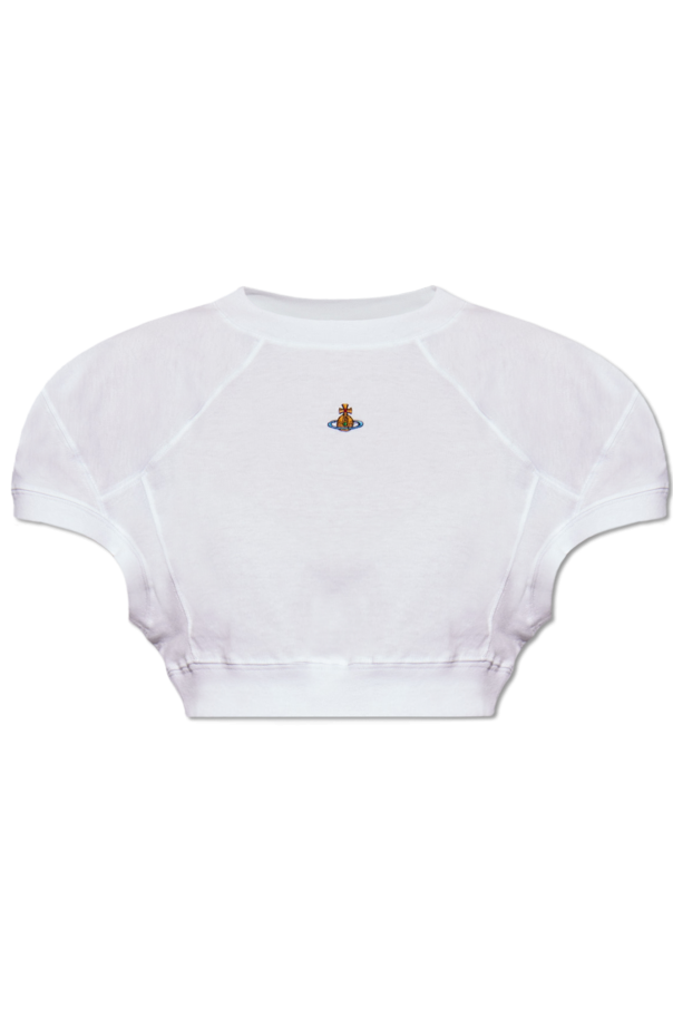 Vivienne Westwood ‘Football’ cropped T-shirt