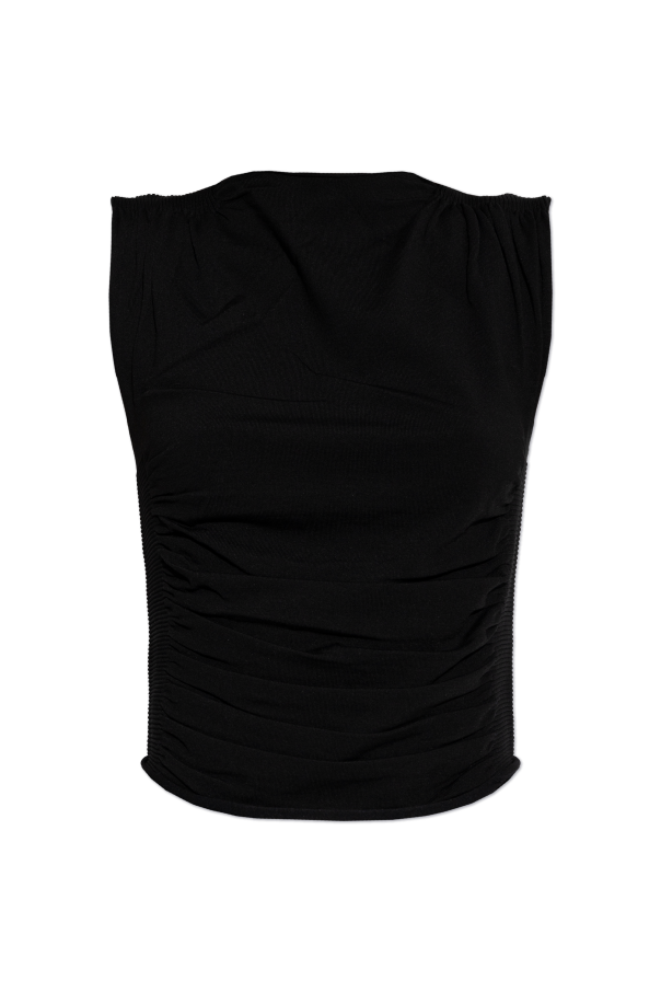Alexander Wang Top con drapeado
