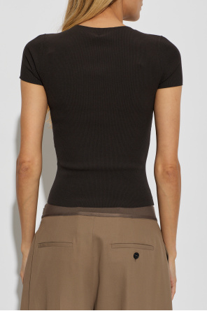 Alexander Wang Top com logótipo Z