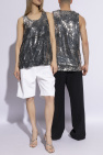 Comme des Garçons Black SILVER Sequin Top