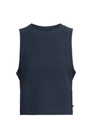 Loose-fit sleeveless top
