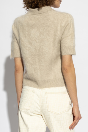 Lisa Yang Top with collar Carolyn