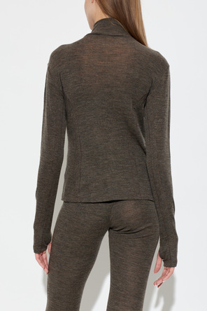 Rethinkit Studios Top de lana con cuello alto