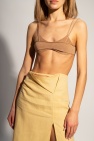 Jacquemus BROWN 'Le Bandeau Novio' tank top