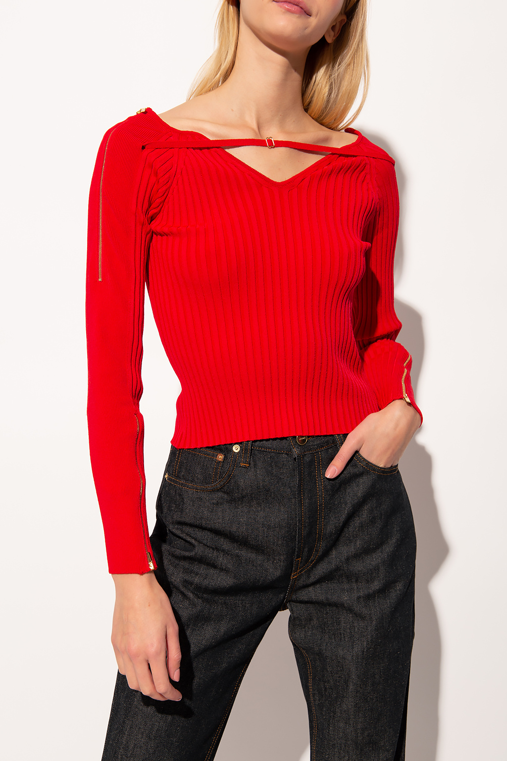 Jacquemus Ribbed top