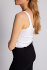 The Attico Tank top with snap hooks