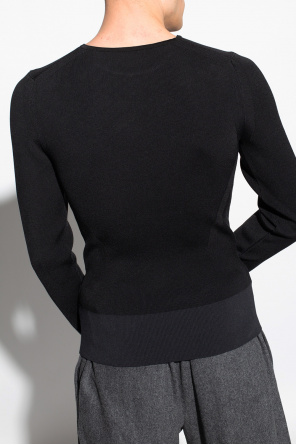 Jacquemus Versace Black Logo T-Shirt